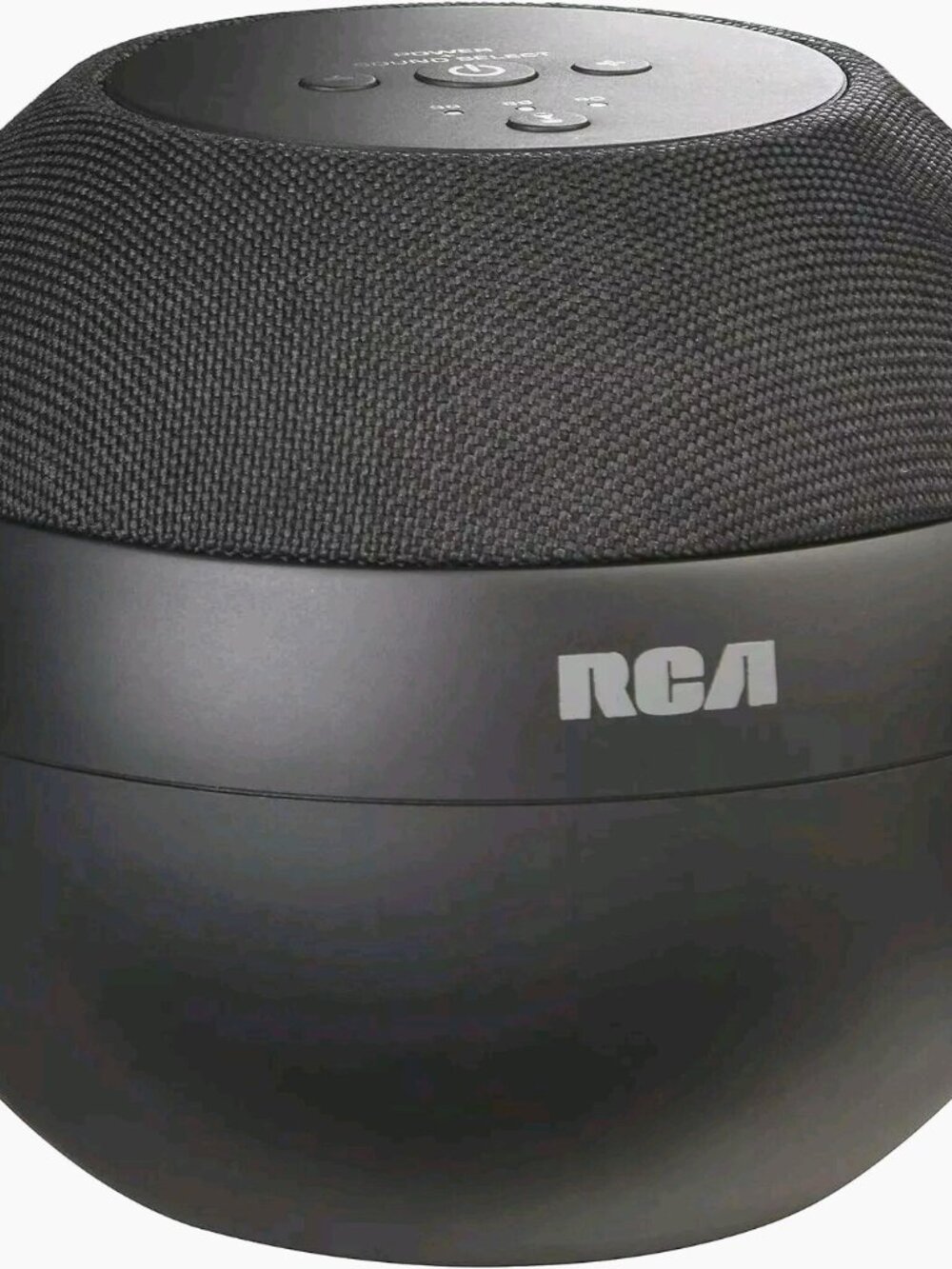RCA Sound Soother White Noise Machine with 10 Pre-Loaded Sounds Portable Timer